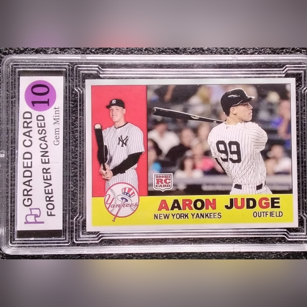 Aaron Judge New York Yankees MVP Baseball Rookie Card Gem Mint Limited Edition